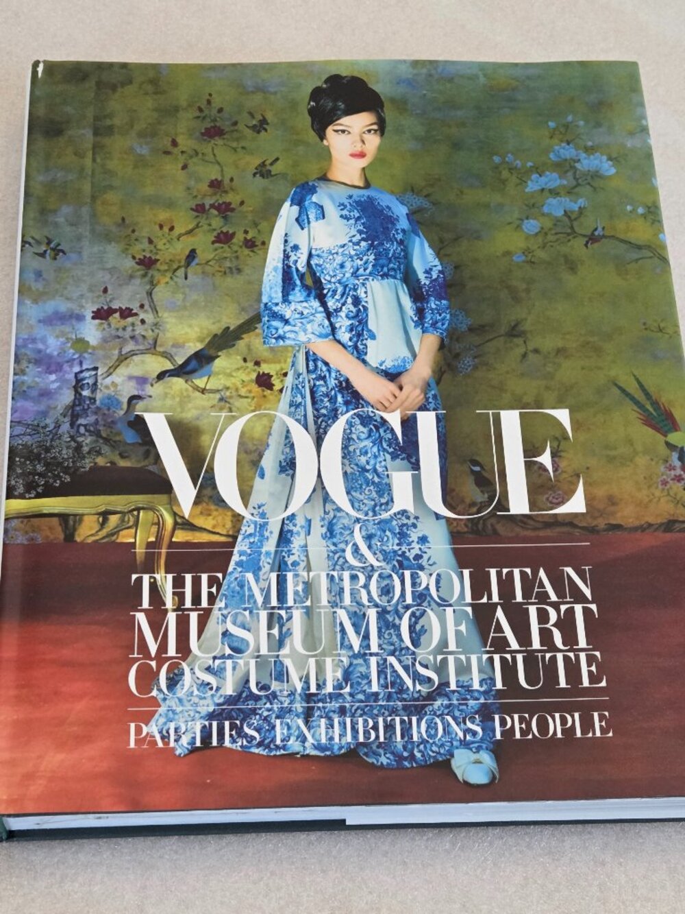 Vogue and the Metropolitan Museum of Art Costume Institute Hard Cover Book